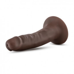Dr. Skin – Realistischer Dildo mit Saugnapf 14 cm – Schokoladenbraun