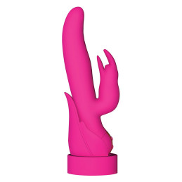 Vibrator aus Silikon in Pink