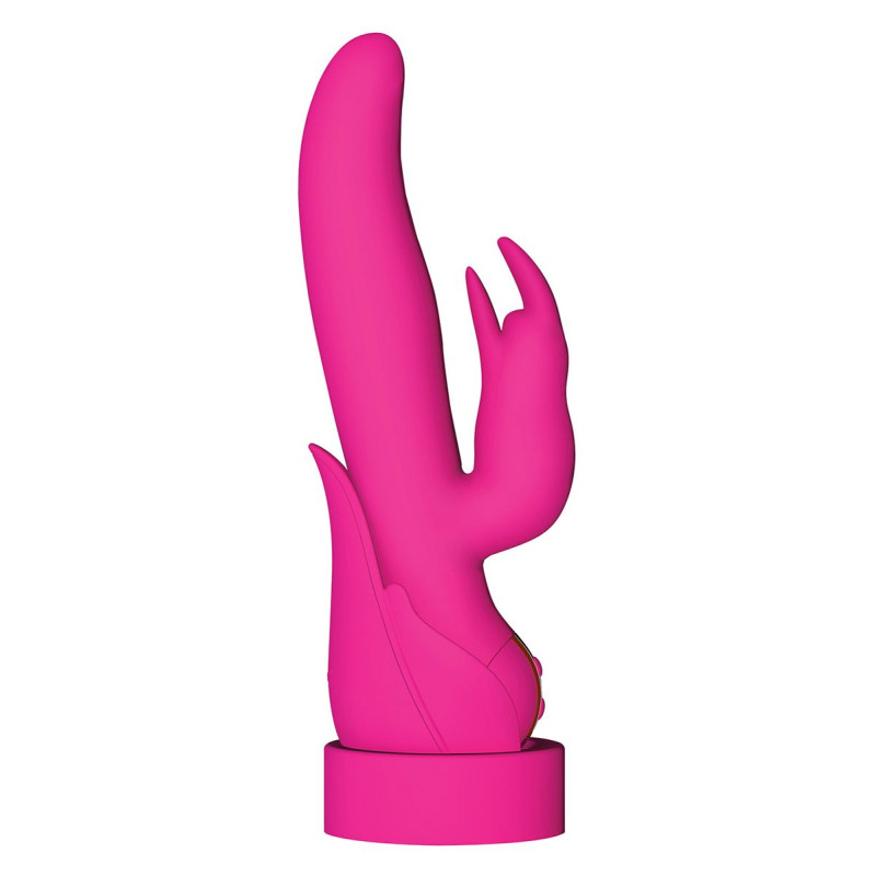Vibrator aus Silikon in Pink