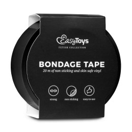 Schwarzes Bondage Tape - 20m