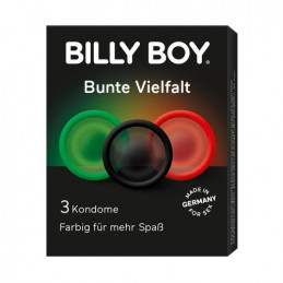 Billy Boy - Bunte Vielfalt - 3 Kondome