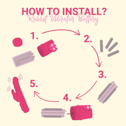 EasyToys Rabbit Vibrator - Lila