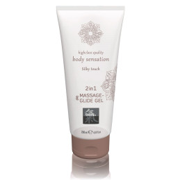 Massage- und Gleitgel 2 in 1 - Seidiger Touch