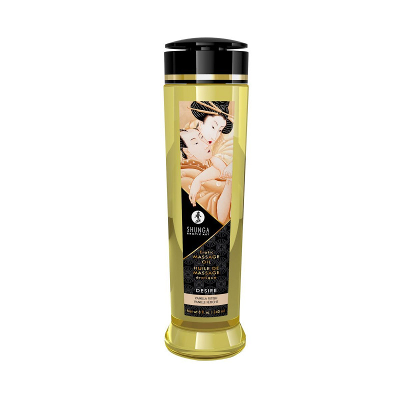 Shunga - Desire Massage Olie Vanilla - 240 ml