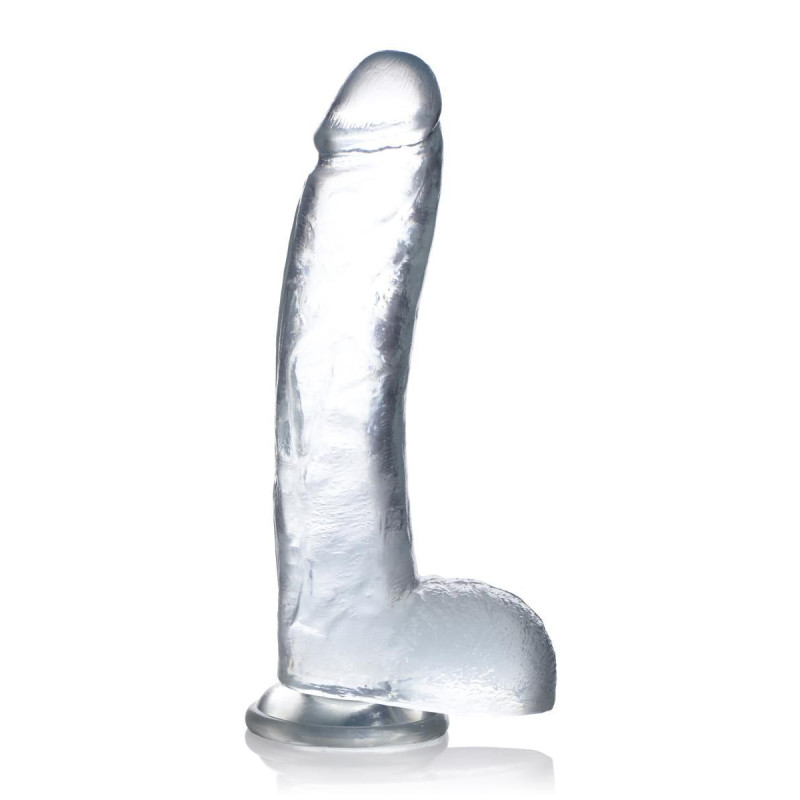 Jock C-Thru Transparenter Dildo - 29 cm