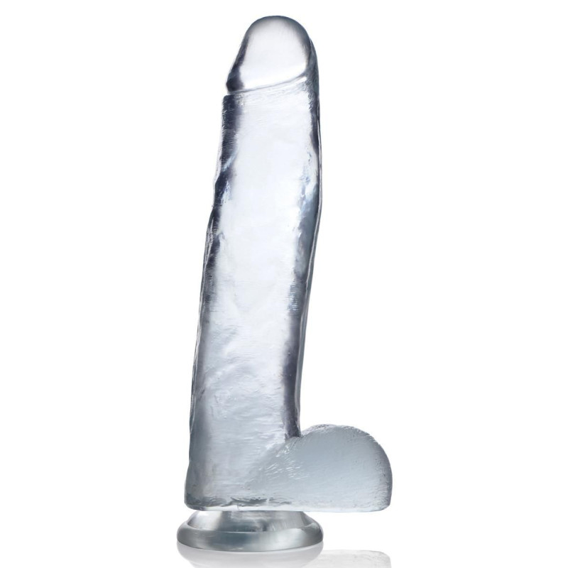 Jock C-Thru Transparenter Dildo - 27 cm