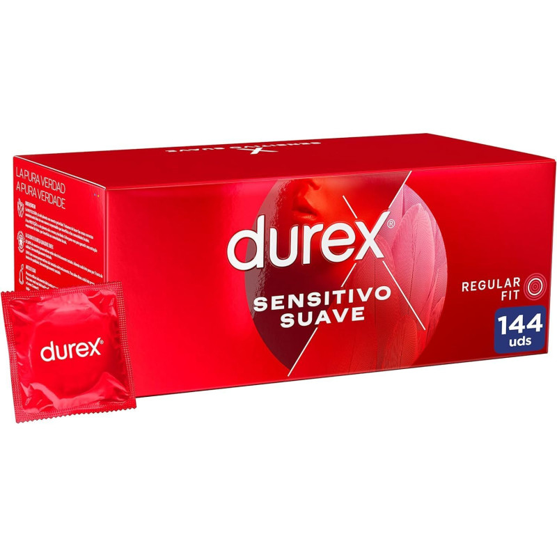 Durex Sensitive Soft Kondome - 144 Stück