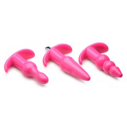 Thrill Trio Analplug - 3-teiliges Set- Rosa