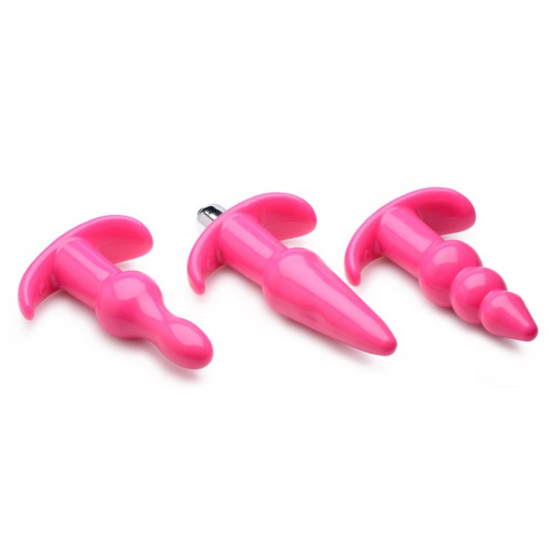 Thrill Trio Analplug - 3-teiliges Set- Rosa