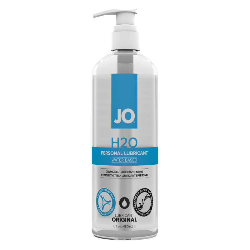 System JO - H2O Gleitmittel auf Wasserbasis - 480 ml