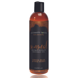Intimate Earth - Sensual Massageolie  Cacaoboon En Goji Bes - 120 ml
