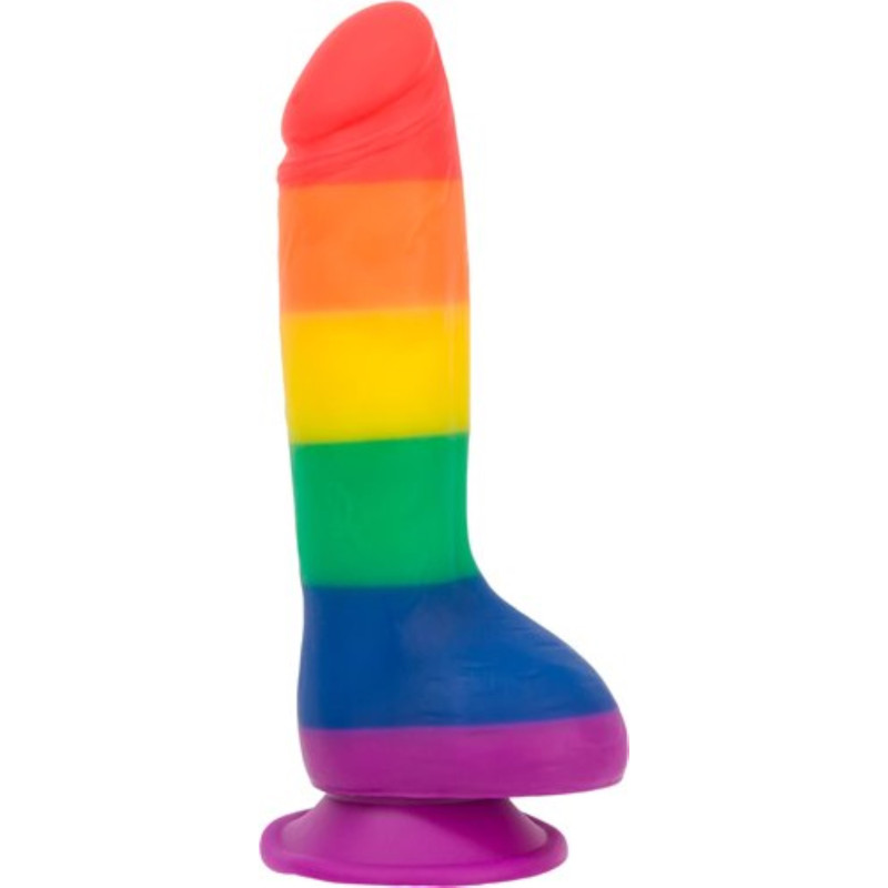 Addiction - Justin Rainbow Silikondildo - 19 cm