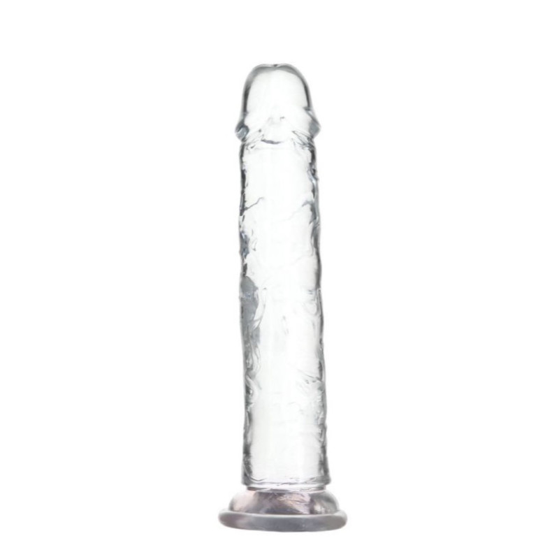 Crystal Addiction - Transparenter Dildo - 20 cm