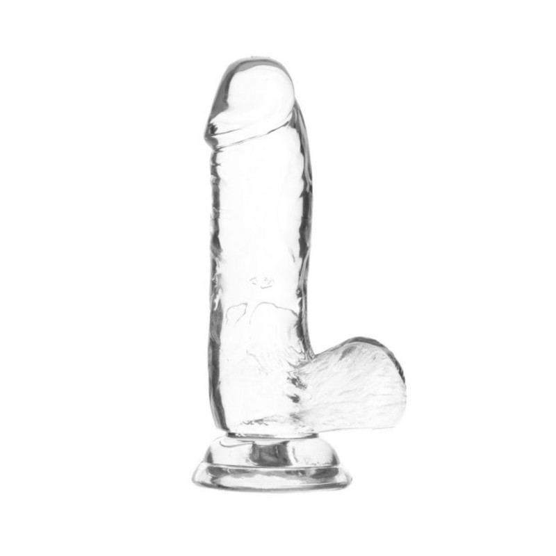 Crystal Addiction - Transparenter Dildo - 15 cm