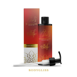 BodyGliss - Massageöl und Gleitmittel in 1 Blutorange - 150 ml 