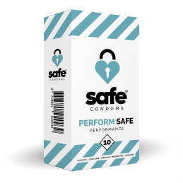 SAFE – Kondome für Orgasmusverzögerung – Performance– 10 Stück