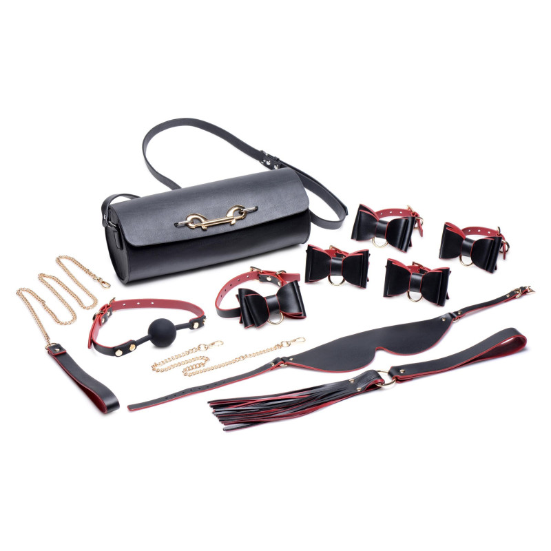Bow - Luxus-BDSM-Set mit Reisetasche