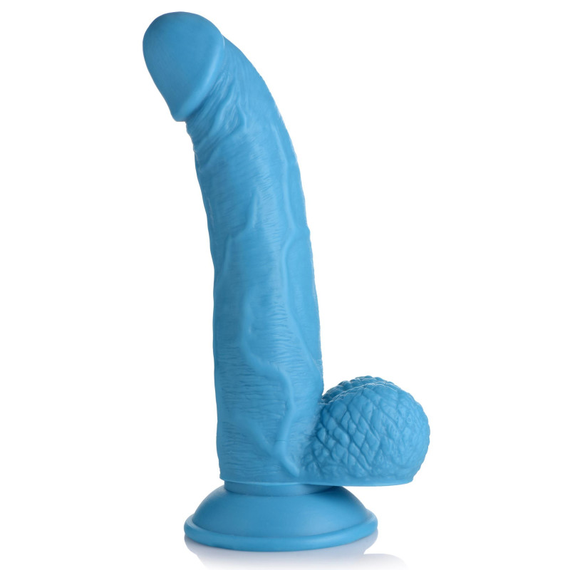 Poppin Dildo 19 cm - Blau