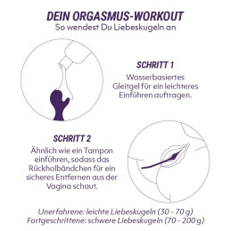 Yoni Ei - Größe S-Amethyst