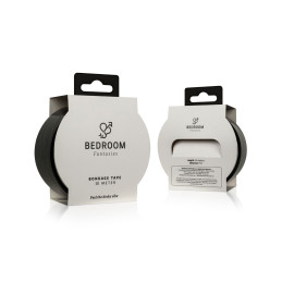 Bondage-Klebeband 20m - Schwarz