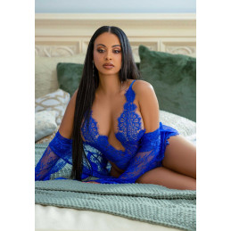 Set Body & Kimono Royal - Blau