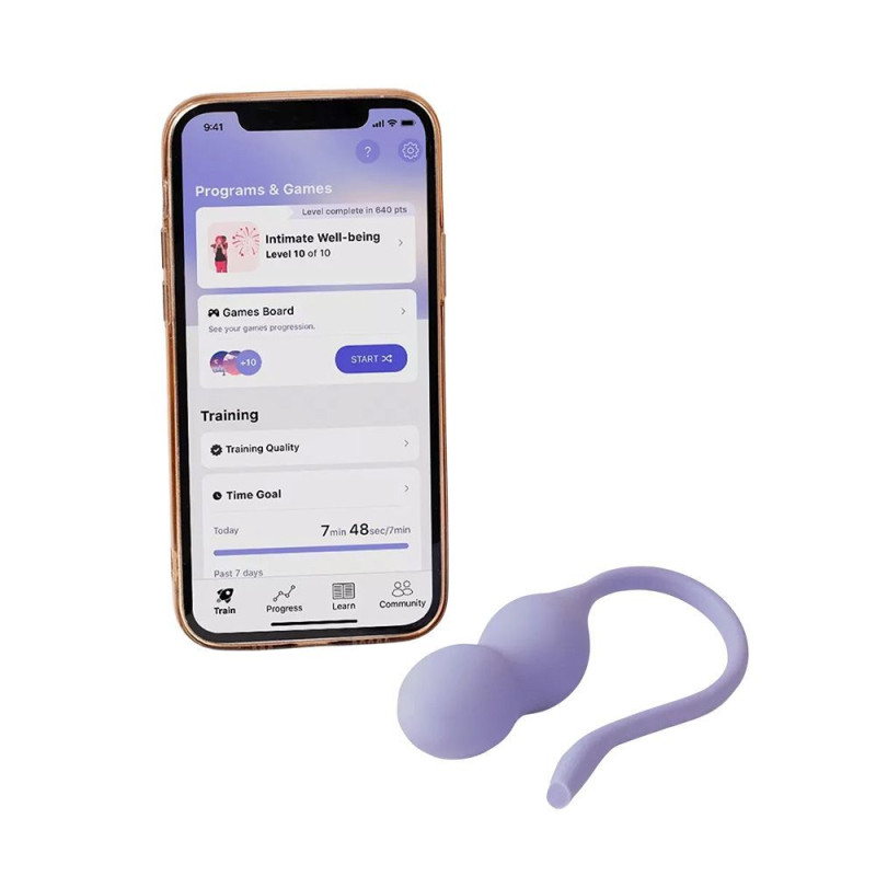 Perifit Care+ Dynamischer Kegel-Übungstrainer - Flieder
