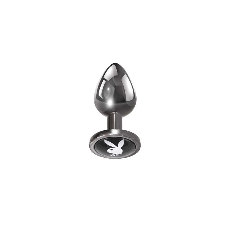 Playboy - Tux Aluminium-Analplug - Klein