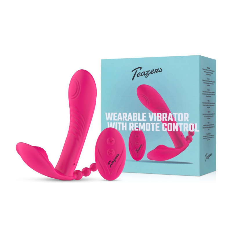 Teazers Tragbarer Vibrator mit Fernbedienung