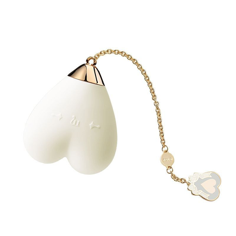 Zalo - Baby Heart Personal Massager Vanilla White