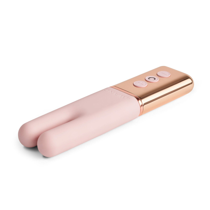 Le Wand – Deux Vibrator mit Doppel-Motor – Roségold