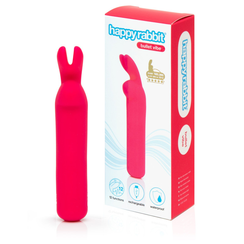 Happy Rabbit – Bullet Vibrator – Wiederaufladbar & Rosa