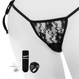 The Screaming O - Charged Remote Control Panty Vibe Black