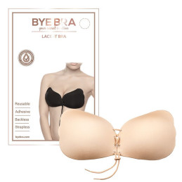 Bye Bra - Lace-It Bra Cup A Nude