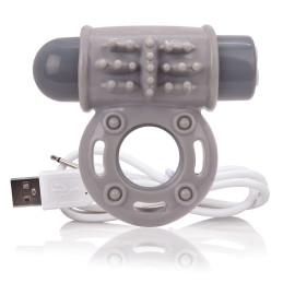The Screaming O - Charged OWow Vibe Ring Grey