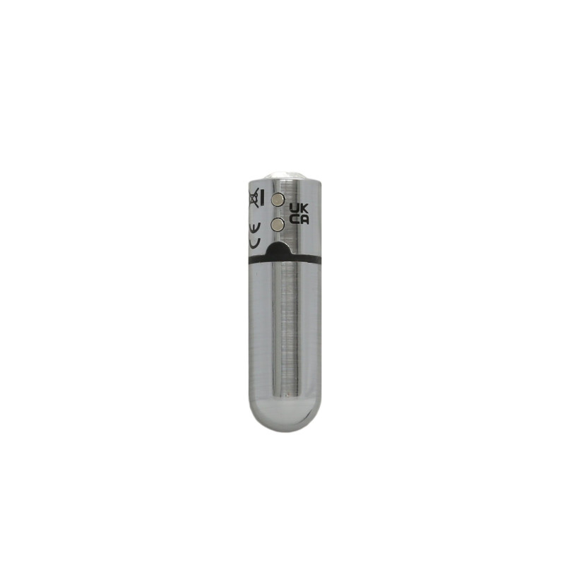 PowerBullet - First Class Mini Bulllet with Crystal 9 Function Silver