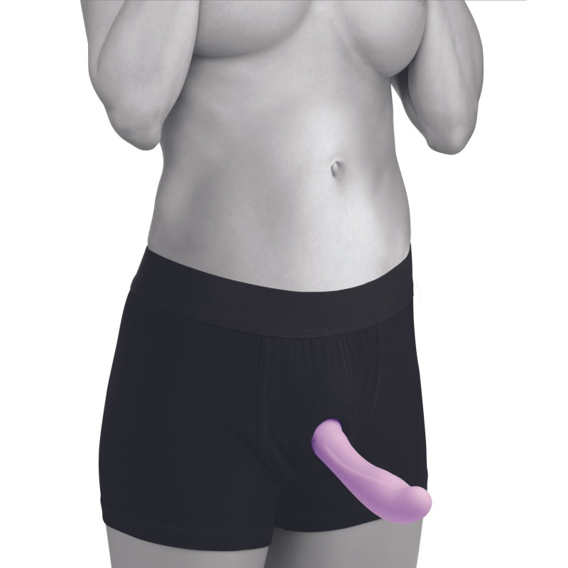 XR Brands - Gurtzeug mit eingebautem O-Ring - Schwarz