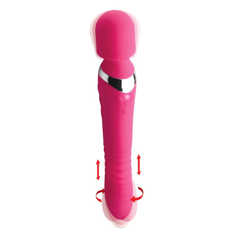 INMI - Ultra Thrust-Her Vibrationsstab aus Silikon - Rosa