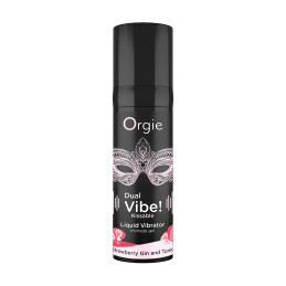 Orgie- Dual Vibe Liquid Vibrator Strawberry Gin & Tonic