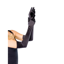 Leg Avenue – Extra lange Satinhandschuhe