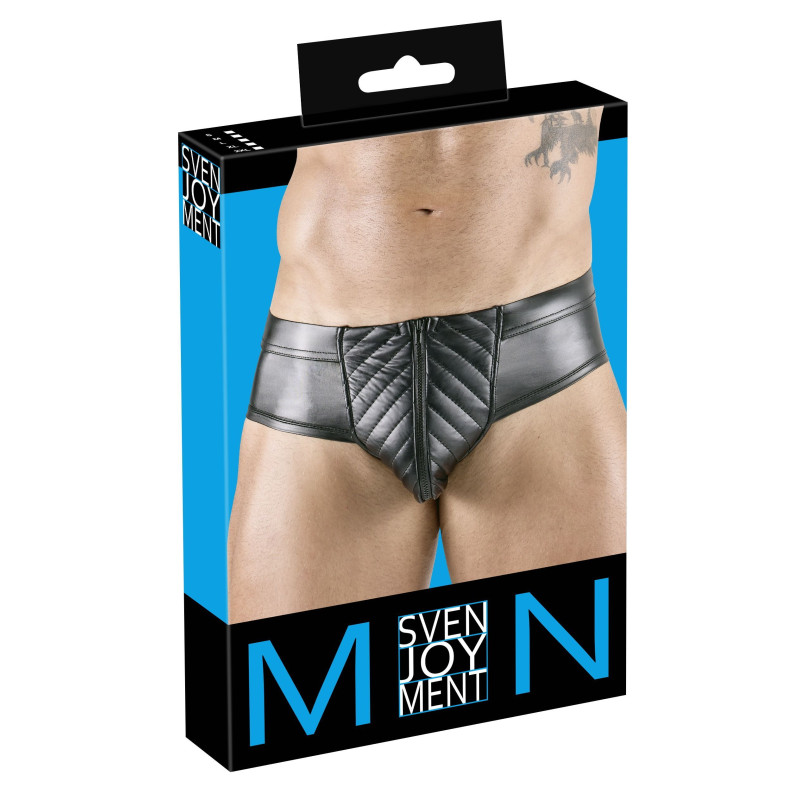 Svenjoyment – Offen Geschnittene Slips – Schwarz