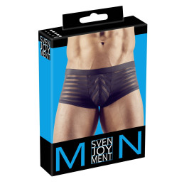 Svenjoyment – Gestreifte Strumpfhose – Semi Transparent